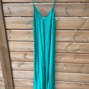 Zara linen maxi dress